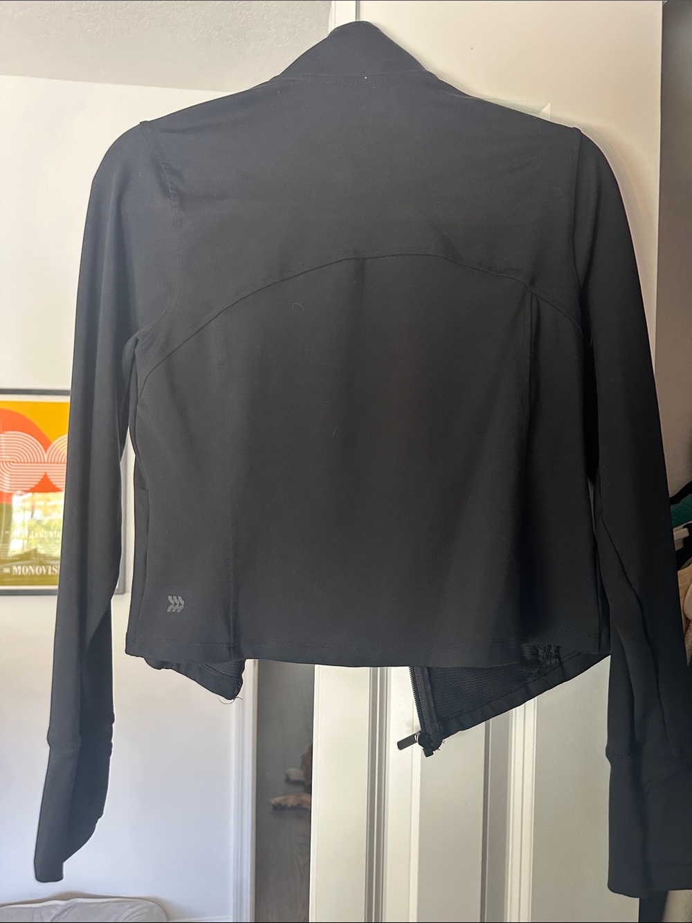 All In Motion Black Women’s Zip-Front Active Jacket - Picture 3 of 3